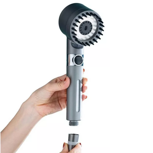 Mapuva AquaZen ducha de calidad, diseñada para reducir cloro y minerales en el agua.